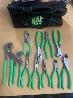 P301998g Mac Tools Pliers Set 11pc With Bag