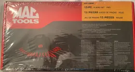 P301999r Mac Tools 15 Pc. Plier Set Red Handle With Canvas Storage Bag