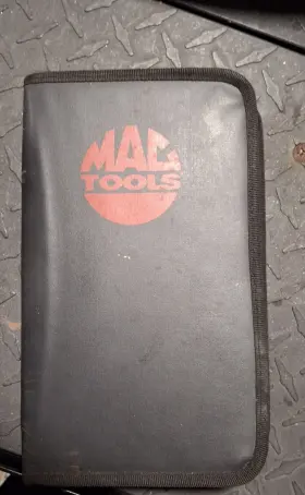 P310946 Mac Tools Rare Vintage 5 Piece Plier Set With Zipper Case
