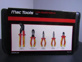 P5ins Mac Tools 5 Piece Insulated Pliers Set