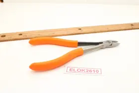 P6d-o Mac Tools 6 Inch Diagonal Cutting Pliers Orange Handle Usa