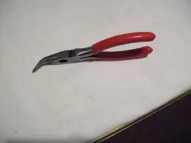 P6lbnca Mac Tools Bent Nose Pliers With Side Cutter 6 Inch