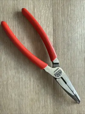 P8bncst Mac Tools Needle Nose Pliers Long Reach Bent 8in