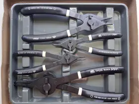 Pk4q Mac Tools 4-piece Snap Ring Plier Set Part No