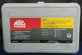 Pk9rrpb Mac Tools 9pc Push-button Retaining Ring Pliers Set With Case