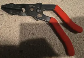 Pop12 Mac Tools Pistol Grip Hose Pinch Off Pliers Used