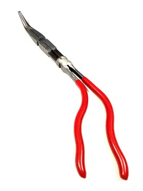 Pp13djbn Mac Tools Double Jointed Pistol Grip Long Reach Bent Nose Pliers Nice