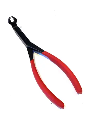 Pp23-1 Mac Tools 8 Inch 80 Bent Tip Push Pin Pliers With Red Handles Lightly Used