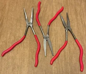 Mac Tools Pps311lr 3-pc. Pistol-grip Long-reach Pliers Set