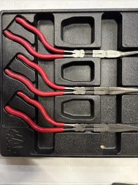 Pps313dj Mac Tools 3pc Double Jointed Pistol Grip Long Reach Pliers