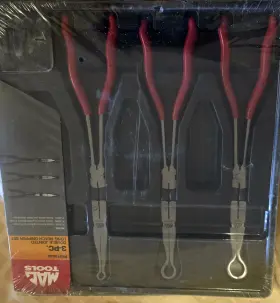 Ps313djg Mac Tools 3pc Double Jointed Long Reach Gripper Set