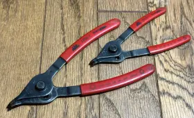 Tp34-1 Mac Tools Tp32-1 Tp321 Tp341 45 Convertible Internal External Snap Ring Pliers Set Retaining