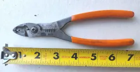 Wsc7o Mac Tools Orange 7 Inch Soft Grip Wire Stripper Pliers Crimper