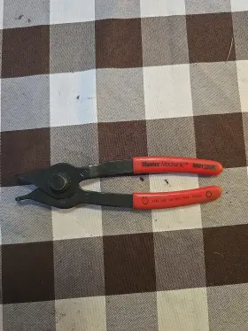 Mm1290r Master Mechanic Snap Ring Red Rubber Handle Int/ext Pliers Usa