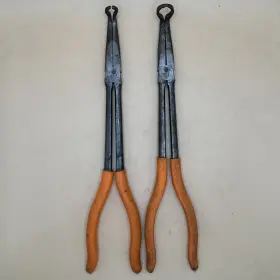 Hg010-hg016 Matco Two Usa Hose Gripping Pliers Long Reach Orange Handles Hg010 Hg016