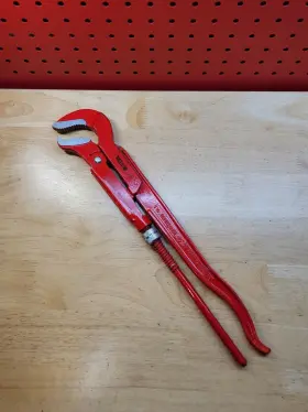 Spw17 Matco Knipex Tools Red 17 Inch Long S-shaped Swedish Pipe Wrench Germany