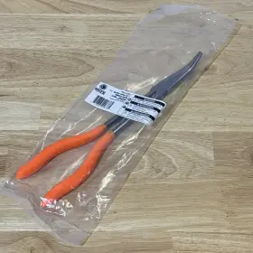 Pn111m Matco Tools 11 Inch Extra Long 45 Degree Needle Nose Pliers Orange Handle New