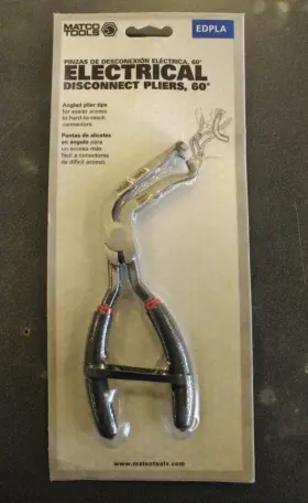 Matco Tools 083045379843 #edpla 60 Degree Electrical Disconnect Pliers New In Box