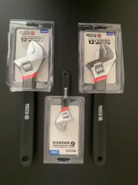 Ajw12a Matco Tools Ajw6a New Adjustable Wrench Lot Of 3. 2 And 1