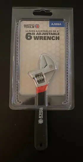 Ajw6a Matco Tools New 6 Inch Adjustable Wrench