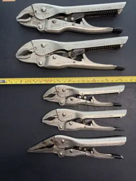 Matco Tools Cl10c 6 Piece Locking Pliers Set Lockjaw Read Description