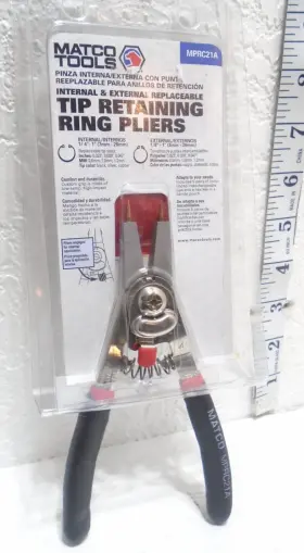 Mprc21a Matco Tools Tip Retaining Ring Pliers