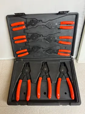 Mst960 Matco Tools 9 Piece Combination Internal/external Snap Ring Pliers Set