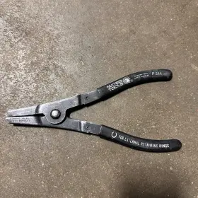P24a Matco Tools Tool 9 Inch External Snap Ring Pliers Made In Usa Black Handle