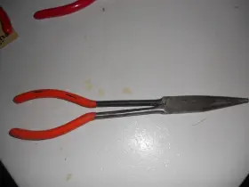 Pd0011bpao Matco Tools Long Reach Needle Nose Pliers Pt#pd0011bpao Orange