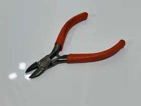 Pd4a Matco Tools Usa 4 Inch Mini Diagonal Cutting Cutter Pliers - Orange Grip Rare