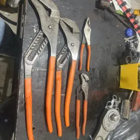 Pgj16 Matco Tools Pgj20 Usa Plier Set Big Pgj9 Slip Joint And 9 Inch Pliers Orange