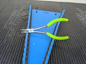 Pm006paf Matco Tools #bi208 Fluorescent Green Needle Nose Pliers 45 Degree 6.5 Inch