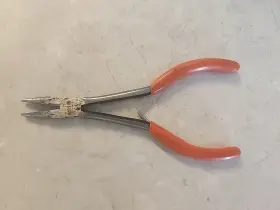 Pmn06p Matco Tools Used 6 Inch Miniature Straight Tip Needle Nose Pliers