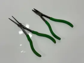 Pmcg6 Matco Tools Pmng8 Usa 2pc Precision Needle Nose Pliers Set Lot - Green