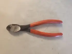 Pn0d6p Matco Tools Orange Handle Side Cutters Pliers Inch Used