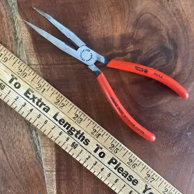 Pna8 Matco Tools Rare Orange 8 Length 40 Angled Needle Nose Pliers With Cutter