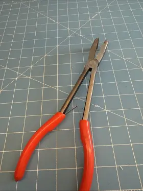 Pnd112p Matco Tools Pnd 112p Orange 10 Inch Long Needle Nose Pliers Used