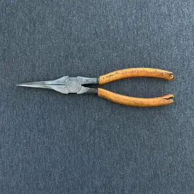 Pnn56 Matco Tools Pnn57 Vintage Needle Nose Pliers Orange Handle Usa