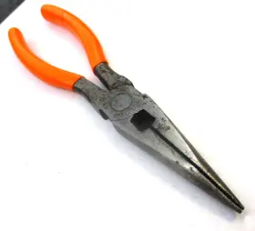 Pnnc7 Matco Tools 8 Inch Needle Nose Pliers With Side Cutter Orange Handle Usa
