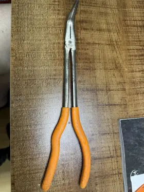 Pn112m Matco Tools #pno112 #pn112m 11 Inch Long Reach 90 Bent Needle Nose Pliers