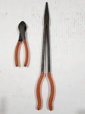 Pno160b Matco Tools Lot Of 2 16 Inch Long Needle Nose Pliers And 7 Diagonal Cutters