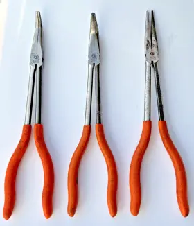 Pno3sb Matco Tools 3 Pc. Extra Long Needle Nose Pliers Set