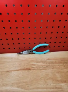 Pno6ptt Matco Tools 6 Inch Long Needle Nose Pliers With Side Cutters Teal Handles