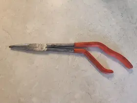 Ppg011p Matco Tools Orange Pistol Grip Needle Nose Pliers Inch Used