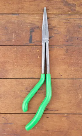 Ppgo11pg Matco Tools 11 Inch Long Needle Nose Green Pistol Grip Pliers Automotive