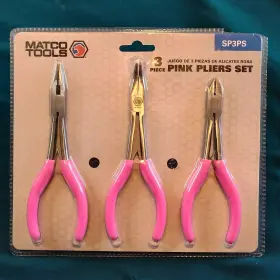 Sp3ps Matco Tools 3 Piece Pink Pliers Set New