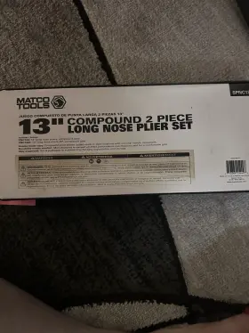 Spnc132 Matco Tools Compound 2 Piece Long Nose Set