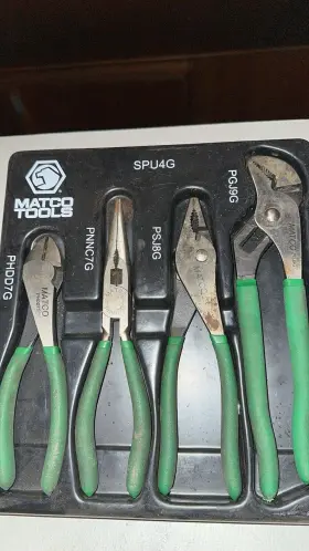 Spu4g Matco Tools 4 Piece Plier Set