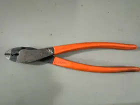 Tct22a Matco Tools Orange Handle 9 Inch Crimp Tool For Terminal Connectors A B And C