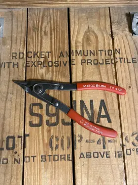 Tp-47r Matco Tools Vintage External Retaining Ring Pliers Tp 47r Snap
